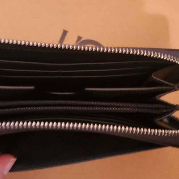 Michael Kors New York EST. 1981 NWOT Blue Large Leather Wallet - Picture 7 of 15